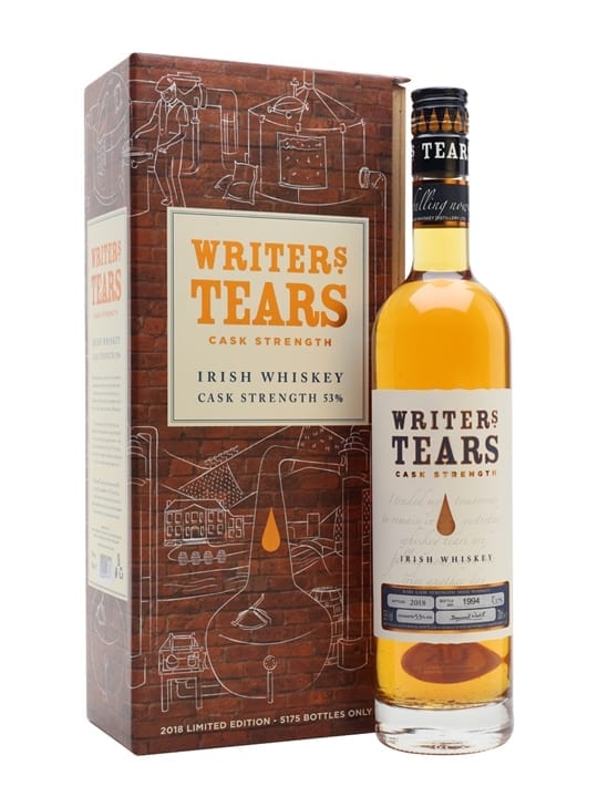 Writers Tears Cask Strength Bot2018 Blended Irish Whiskey International Whiskey Reviews by Irish Whiskey Blogger Stuart Mcnamara