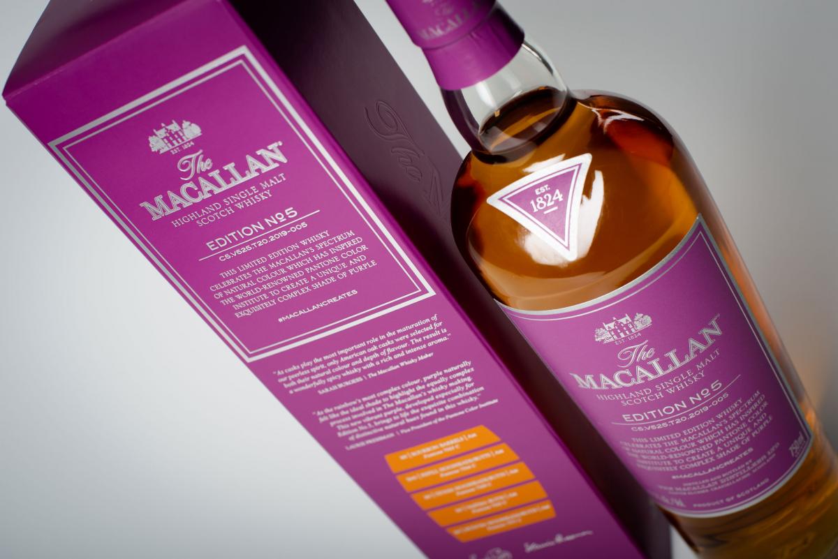 The Macallan Purple Edition No 5 Single Malt Scotch Whisky Review by Whiskey Blogger Stuart McNamaranbsp- The Macallan Edition No5 Single Malt Scotch Whisky uses only natural colour in the whisky Review by Whiskey Blogger Stuart McNamara - International Whiskey Reviews by Irish Whiskey Blogger Stuart McNamara
