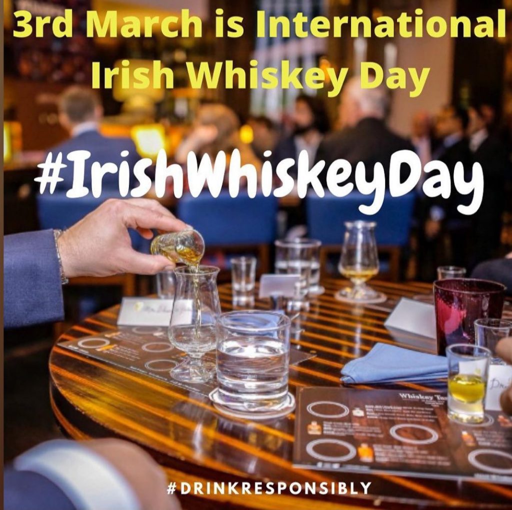 International Irish Whiskey Day #irishwhiskeyday #internationalirishwhiskeyday