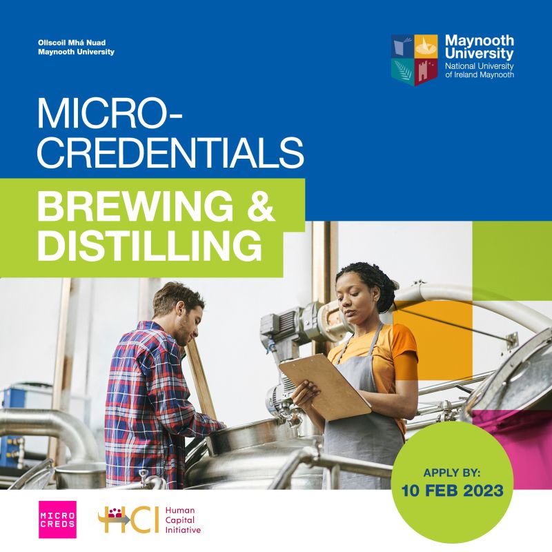 Maynooth University Micro Credentials in Brewing and Distilling Jack O Maynooth University Have Just Launched the First Set of Micro credentials for Brewing and Distilling in Ireland Led by Barbara Woods and Dr Jack Oshea International Whiskey Reviews by Irish Whiskey Blogger Stuart Mcnamara'Shea, Gearoid Cahill Stuart McNamara Irish Whiskey Blogger.